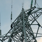 Γαλβανισμένος πύργος γωνίας ASTM A123 στη γραμμή μετάδοσης