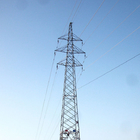 Διπλός πύργος γραμμών μετάδοσης κυκλωμάτων χάλυβα Q235B Q345B Q420