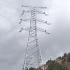 Πυλώνας δικτυωτού πλέγματος χάλυβα θυμού για τη μετάδοση ηλεκτρικής δύναμης 110kV 132kV