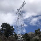 Γαλβανισμένος σίδηρος 10 γωνίας καυτής εμβύθισης - υπερυψωμένος πύργος γραμμών μετάδοσης 500kV