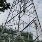 110kV γαλβανισμένος πυλώνας δικτυωτού πλέγματος χάλυβα γωνίας μετάδοσης γραμμή