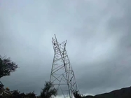 Γαλβανισμένος πύργος χάλυβα γωνίας καυτής εμβύθισης για τη γραμμή μετάδοσης 110KV