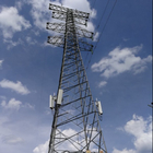 Πύργος γραμμών μετάδοσης χάλυβα Q235B Q345B Q420 δικτυωτού πλέγματος
