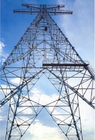 Πύργοι δικτυωτού πλέγματος χάλυβα θυμού HDG για την ηλεκτρική γραμμή μετάδοσης