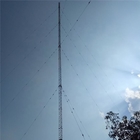 ISO9001 αυτοφερόμενος πύργος κεραιών GSM δικτυωτού πλέγματος Q345 Q235