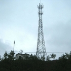 πύργος δικτυωτού πλέγματος χάλυβα τηλεπικοινωνιών GSM 76m αυτοφερόμενος