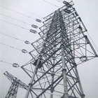 πύργος μετάδοσης δικτυωτού πλέγματος χάλυβα 220kv HDG Q235B Q345B