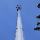 Πύργος χάλυβα τηλεπικοινωνιών δικτυωτού πλέγματος HDG 75ft
