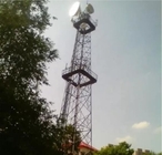 Πύργος κινητής επικοινωνίας μωσαϊκών χάλυβα γωνίας ASTM A123 HDG
