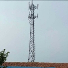 HDG πύργος κεραιών 3/4 με πόδια σωληνοειδής τηλεπικοινωνίες χάλυβα