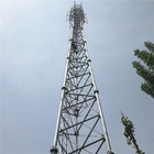 HDG πύργος κεραιών 3/4 με πόδια σωληνοειδής τηλεπικοινωνίες χάλυβα