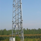 Σωληνοειδής Q345B Q235B πύργος τηλεπικοινωνιών χάλυβα αυτοφερόμενος