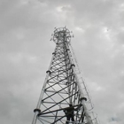 σωληνοειδής πύργος χάλυβα τηλεπικοινωνιών δικτυωτού πλέγματος 50m HDG