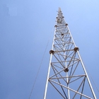 Γαλβανισμένος πύργος τηλεπικοινωνιών δικτυωτού πλέγματος χάλυβα σωληνοειδής 25m