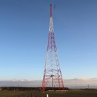 Σωληνοειδής πύργος χάλυβα τηλεπικοινωνιών Q235B Q355B HDG