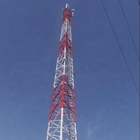 3 γωνιακός 330KV πύργος χάλυβα τηλεπικοινωνιών ποδιών με τα γαλβανισμένα υποστηρίγματα καυτής εμβύθισης