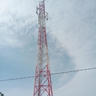 1$ος γωνιακός πύργος χάλυβα τηλεπικοινωνιών 10meter που γαλβανίζεται με το φως αεροπορίας