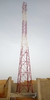 Polygonal δομή Q345B δικτυωτού πλέγματος πύργων χάλυβα τηλεπικοινωνιών γραμμών μετάδοσης