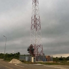Πύργος χάλυβα τηλεπικοινωνιών δικτυωτού πλέγματος Q255 κεραιών