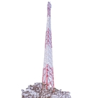 4 με πόδια γαλβανισμένο ASTM A123 γωνίας χάλυβα πύργων GSM Wifi επικοινωνίας ραδιο