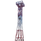 Ansi 4 με πόδια γαλβανισμένος πύργος χάλυβας κεραιών δικτυωτού πλέγματος γωνιακός με το υποστήριγμα