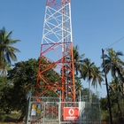 πύργος γωνιακά γαλβανισμένα 1$α 49m χάλυβα τηλεπικοινωνιών 3leg 4leg