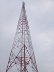 10m σημαδιών μετα καυτός γαλβανισμένος πύργος χάλυβα τηλεπικοινωνιών