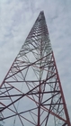 πύργος Q345 χάλυβα τηλεπικοινωνιών 60m καυτός βυθισμένος γαλβανισμένος