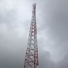 4 με πόδια πύργος χάλυβα τηλεπικοινωνιών προγράμματος περιοχών με το υποστήριγμα