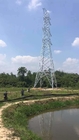 Πύργος τέσσερα χάλυβα γραμμών Transimission προγράμματος περιοχών με πόδια ηλεκτρικός