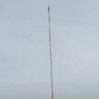 0 - γαλβανισμένος Guyed πύργος ιστών 200m χάλυβας με τη ράβδο αστραπής υποστηριγμάτων
