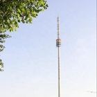 Μονοπωλιακός πύργος χάλυβα τηλεπικοινωνιών με την καυτή εμβύθιση που γαλβανίζεται