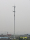 Υψηλός ελαφρύς χάλυβας Q235 Q420 πύργων ιστών τηλεπικοινωνιών εργοτάξιων οικοδομής