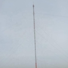 Μονοπωλιακός πύργος χάλυβα κεραιών GSM τηλεπικοινωνιών με γαλβανισμένος