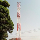 Q235 γαλβανισμένος πύργος χάλυβα καυτής εμβύθισης για τις τηλεπικοινωνίες RDU RDS