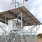 Κινητός πύργος χάλυβα Q345 Q235 καυτής εμβύθισης γαλβανισμένος για τις τηλεπικοινωνίες
