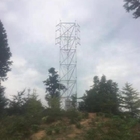 Σωληνοειδής πύργος χάλυβα καυτής εμβύθισης γαλβανισμένος για τις τηλεπικοινωνίες