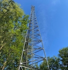 Γαλβανισμένος τηλεπικοινωνίες πύργος 3 χάλυβα με πόδια σωληνοειδής