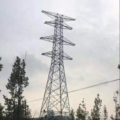 Πύργος τέσσερα χάλυβα γραμμών Transimission προγράμματος περιοχών με πόδια ηλεκτρικός