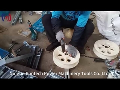 Προσαρμοσμένος ανθεκτικός κύλινδρος τοποθέτησης καλωδίων τροχού από νάιλον τροχαλία