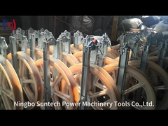 Μπλοκ τροχαλιών με χορδές αγωγού 916 mm για εναέρια γραμμή