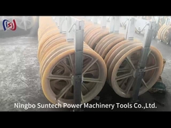 Μπλοκ τροχαλιών με συρματόσχοινο αγωγού 916 mm ACSR MC