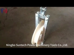 508 χιλιοστά 40 KN μονό νάιλον σύρμα έλξης μπλοκ αγωγοί κορδόνια