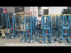 50KN Αποσυναρμολόγητο σίδερο σχοινί Μηχανικό καλώδιο Drum Reel Stand για να απελευθερώσει το σύρμα