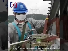 ISO JQJ Χάλυβα με γωνιακό κόψιμο Υπόγεια εργαλεία έλξης καλωδίων