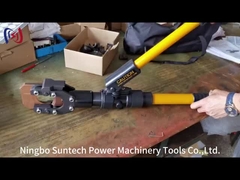 100KN ολοκληρωμένο χειροκίνητο κοπτήρα καλωδίων υδραυλικά εργαλεία συρρίκνωσης