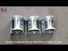 Εργαλεία συρρίκνωσης Τρεις φλοιές νάιλον Ρολάρι καθοδήγησης καλωδίων για υπόγεια εργασία