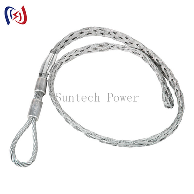 ποιότητας  80kn Wire Rope Pulling Conductor ACSR Cable Mesh Socks εργοστάσιο