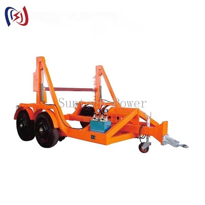 ποιότητας  Heavy Duty Cable Reel Trailer 20T Capacity for Industrial Transport εργοστάσιο