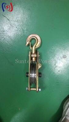 ποιότητας  Professional Hoisting Tackle Block and Tackle System for Heavy Duty Lifting with 10-200KN Rated Load in Electrical Construction Projects εργοστάσιο